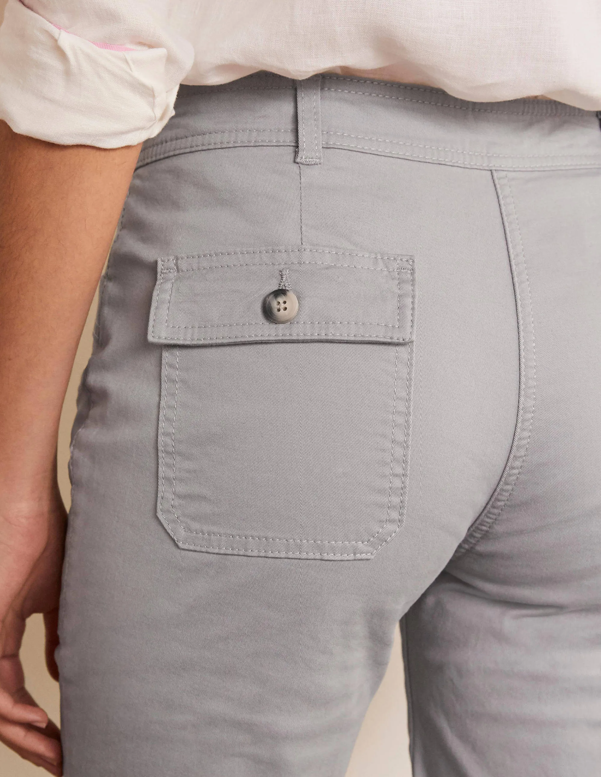 Abingdon Trousers-Grey Squirrel