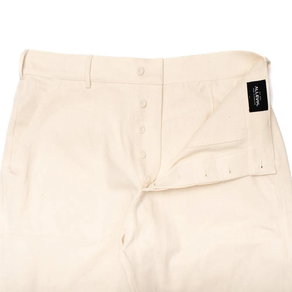 Allevol Ernest Utility Trousers Kinari Off White
