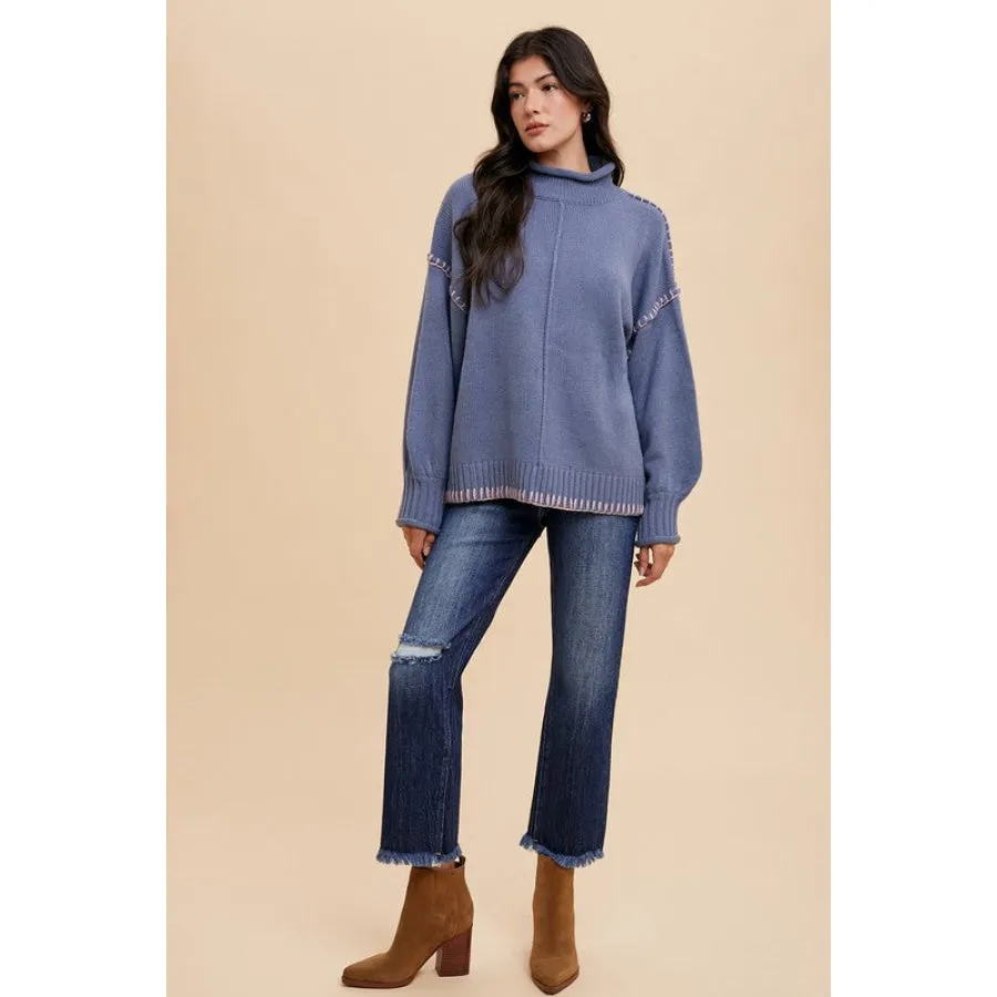 Annie Wear Distressed Raw Hem Straight Leg Cropped Jeans