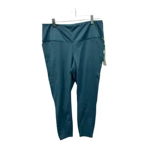 Athletic Leggings By we wander In Blue, Size: 1x