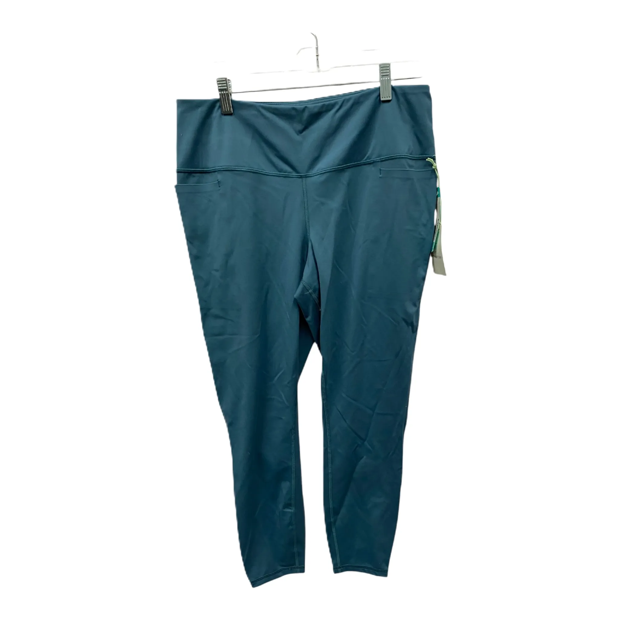 Athletic Leggings By we wander In Blue, Size: 1x