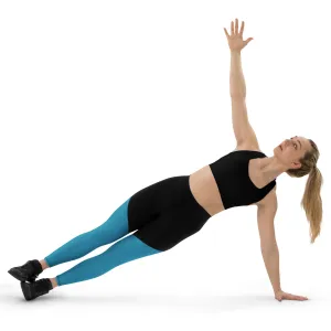 Blue Sports Leggings (Glamourange Women Sports Leggings With Design Colour)