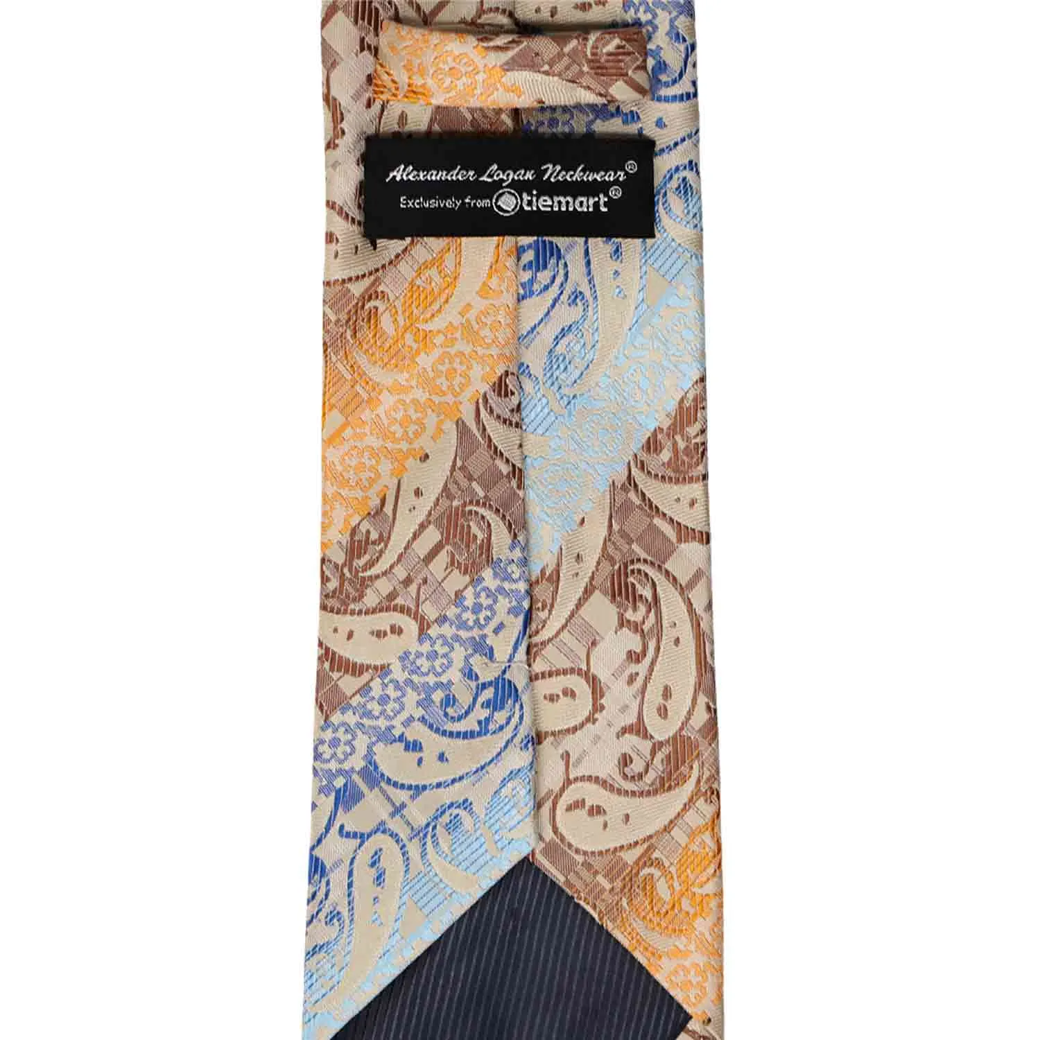 Bronze Vernon Paisley Necktie