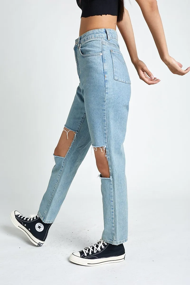 BURNER DENIM - LIGHT BLUE