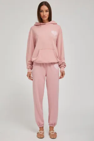 Camelia Heart Sweatpants
