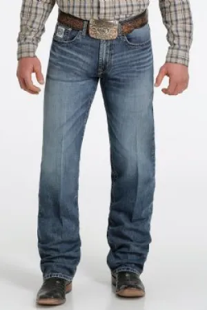 CINCH MEDIUM STONEWASH RELAXED FIT WHITE LABEL JEANS