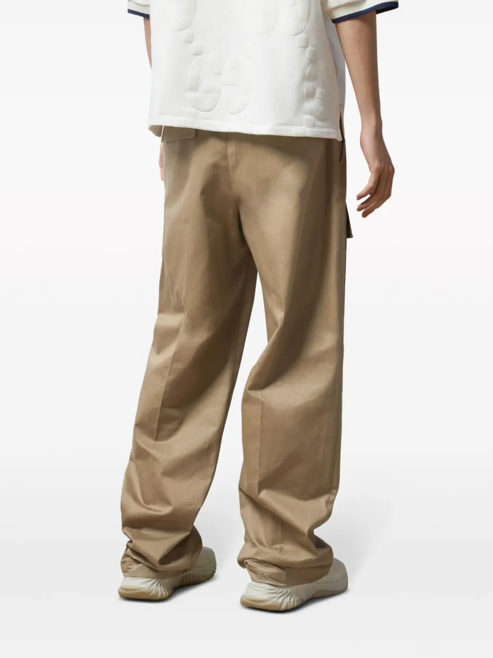 COTTON CARGO-TROUSERS