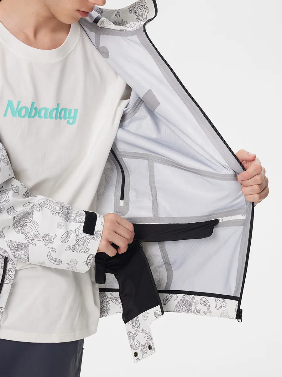 DAWN Print Zip-up 3L Snow Suits