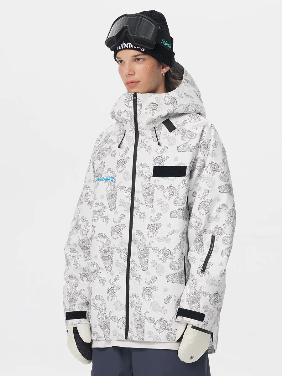 DAWN Print Zip-up 3L Snow Suits