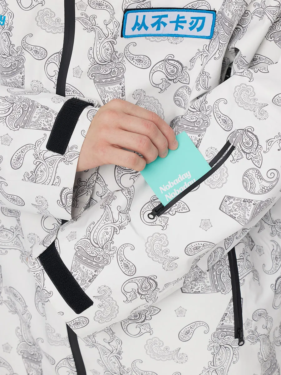 DAWN Print Zip-up 3L Snow Suits