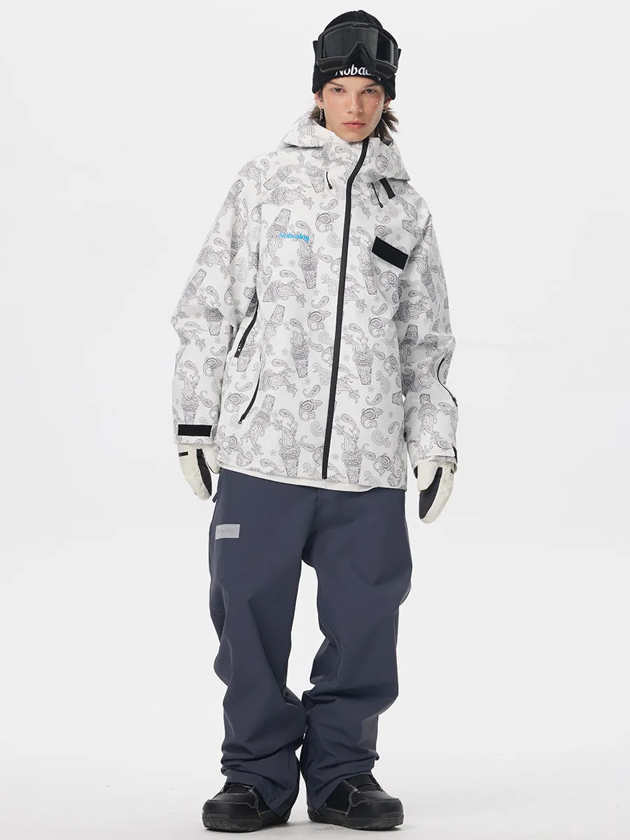 DAWN Print Zip-up 3L Snow Suits