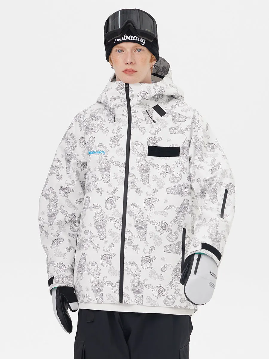 DAWN Print Zip-up 3L Snow Suits