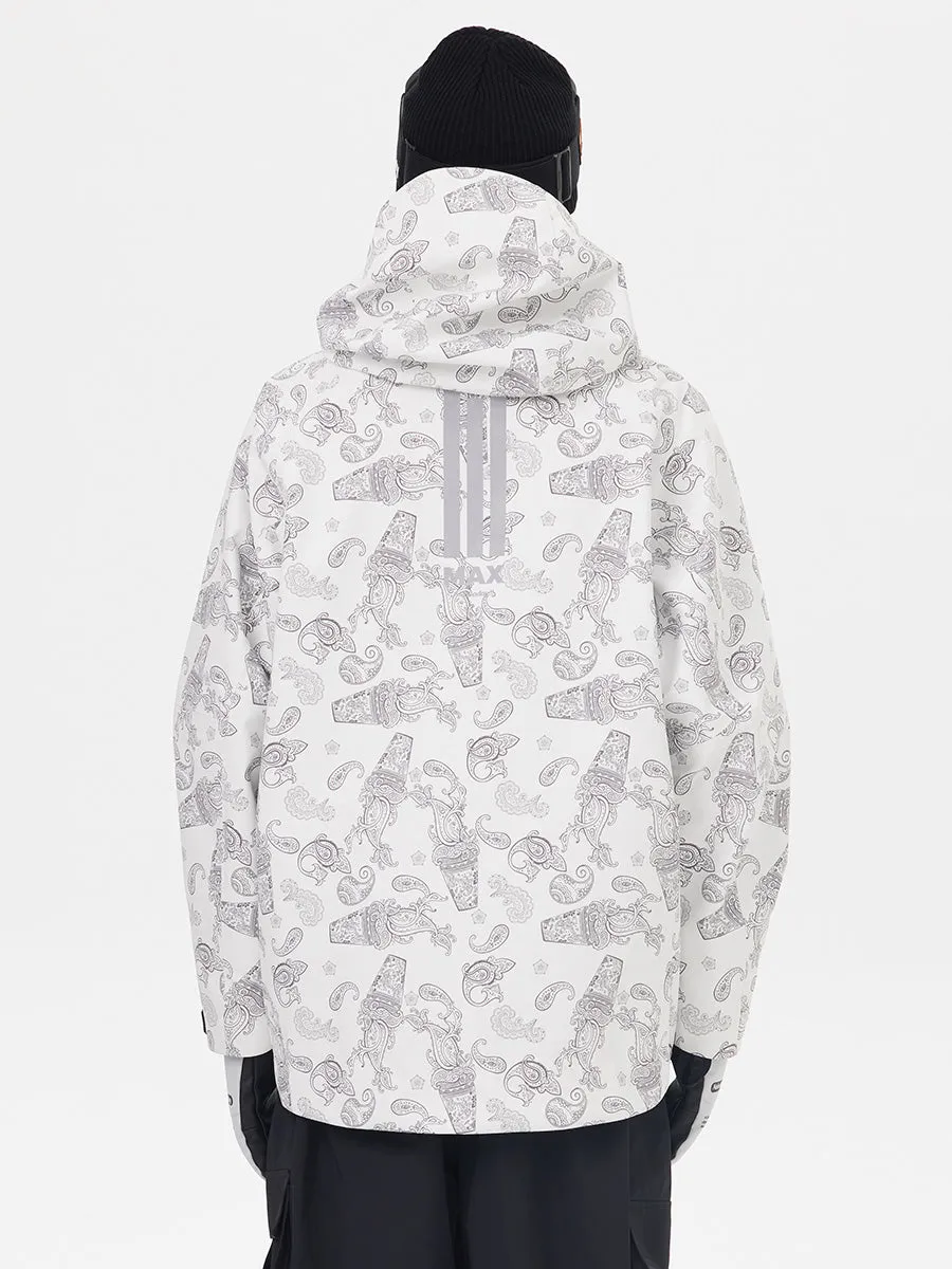 DAWN Print Zip-up 3L Snow Suits