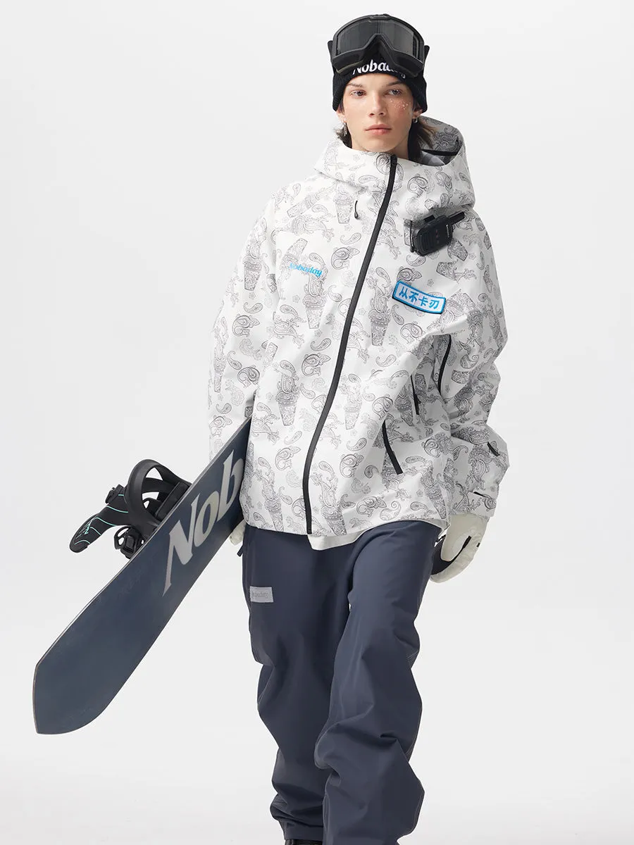 DAWN Print Zip-up 3L Snow Suits