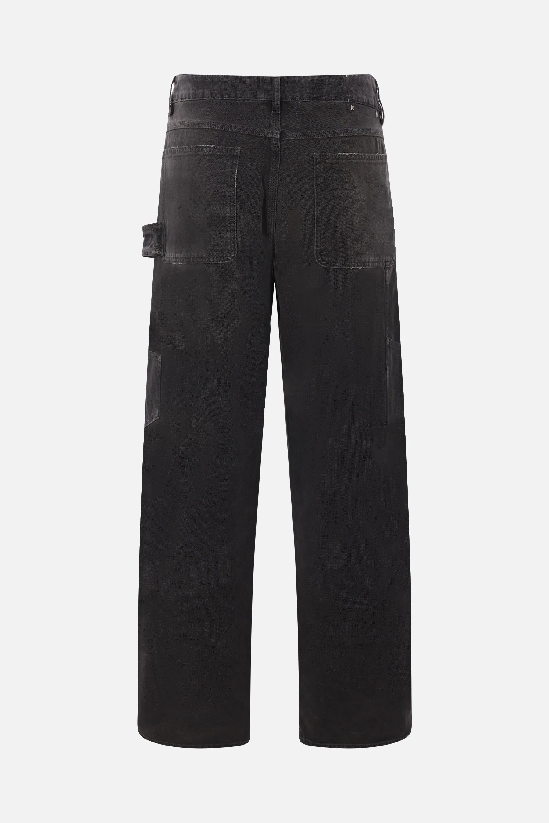 Destroyed Canvas Work Trousers