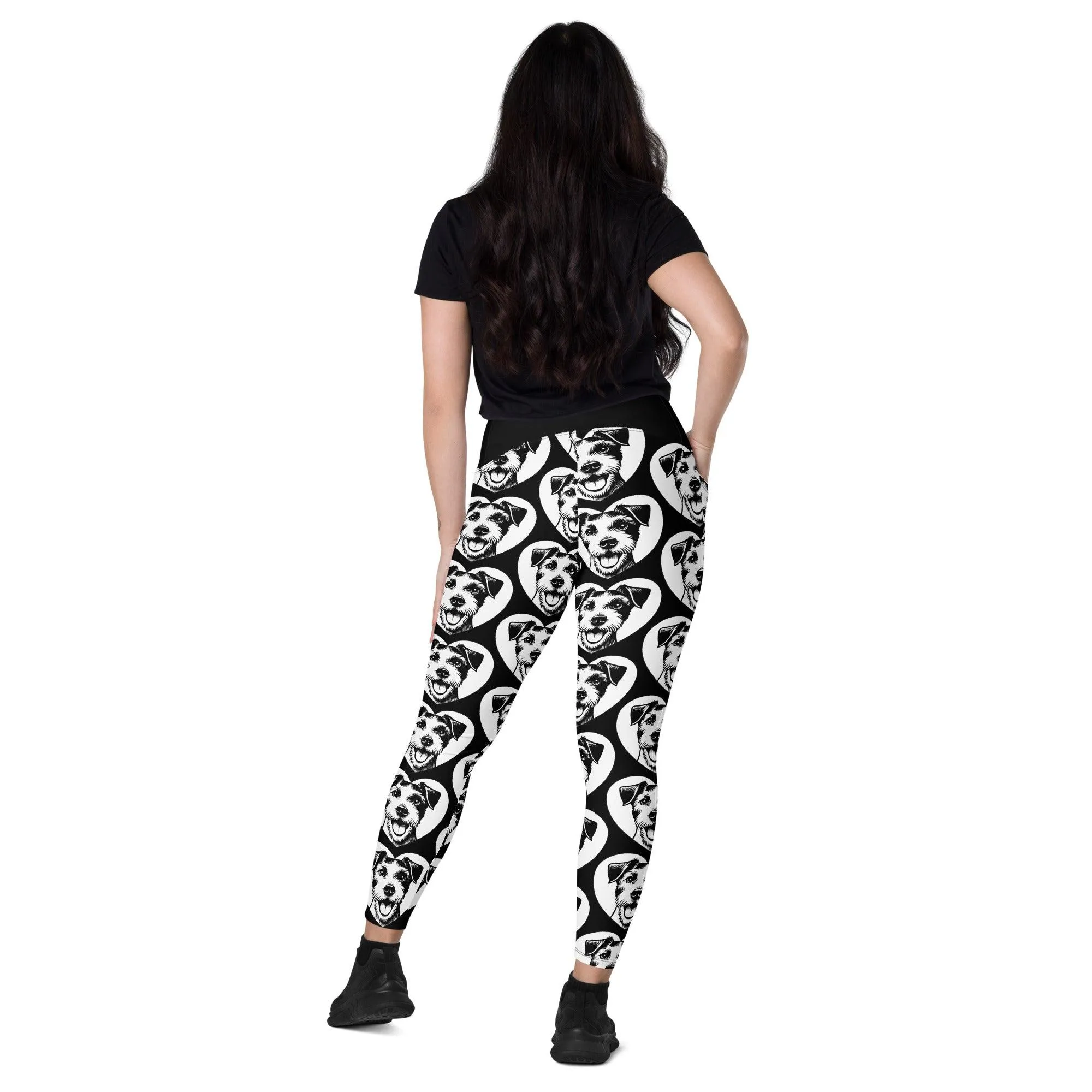 DOG BREED LEGGINGS with pockets - PARSON RUSSELL TERRIER - HERTTAHOUND