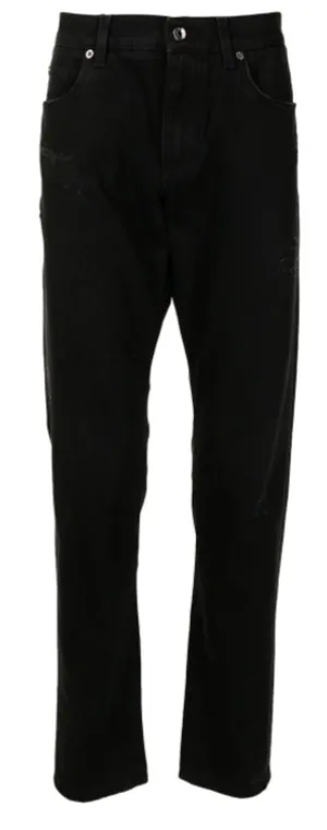 DOLCE & GABBANA - ripped-detail denim jeans
