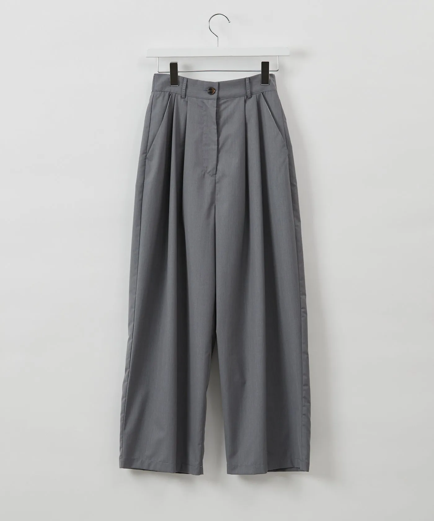 Double Front-Pleated Slacks