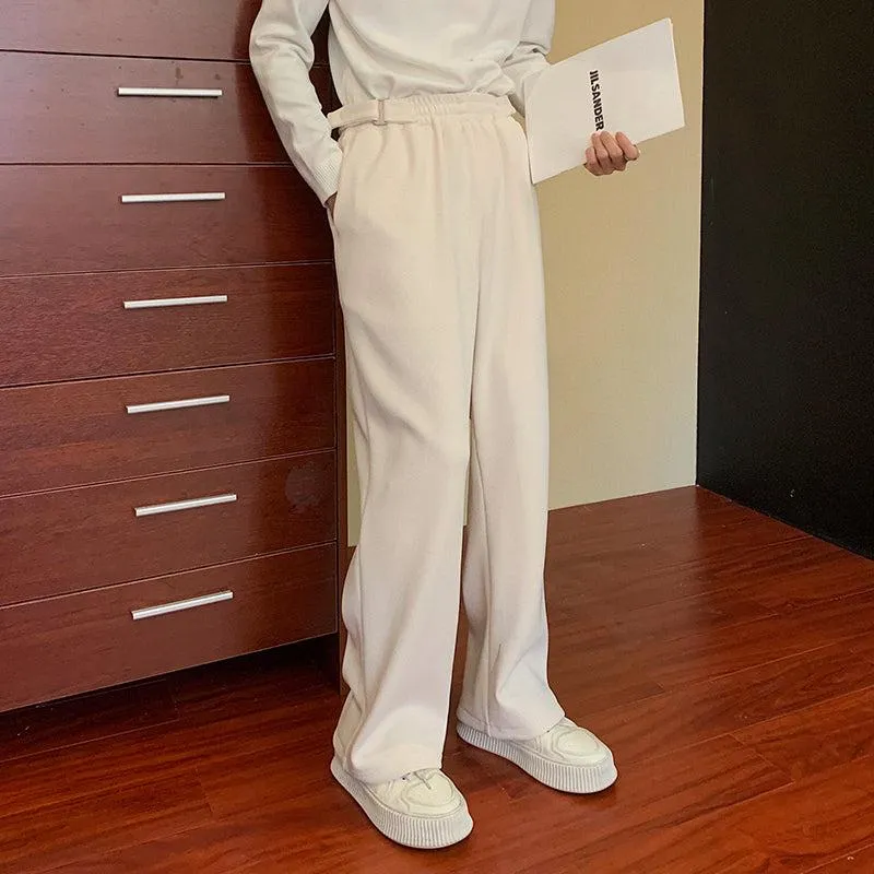 Elastic Waist Fleece Slacks