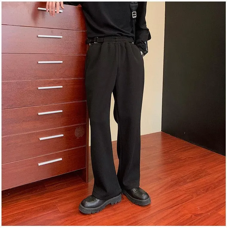 Elastic Waist Fleece Slacks