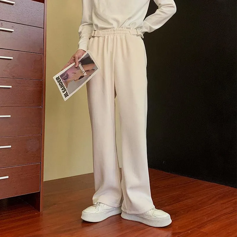 Elastic Waist Fleece Slacks