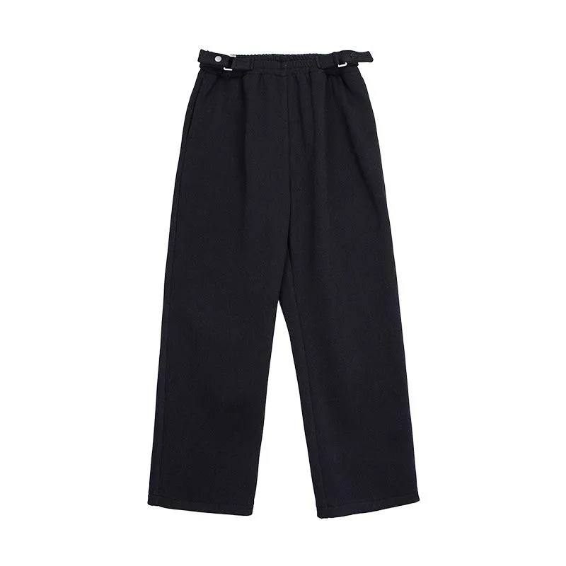 Elastic Waist Fleece Slacks