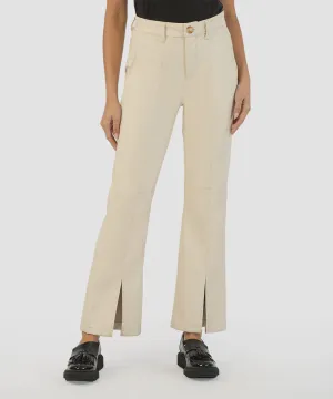 Ellery Faux Leather Ankle Flare