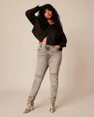 Florence Skinny Jean | Charcoal Grey