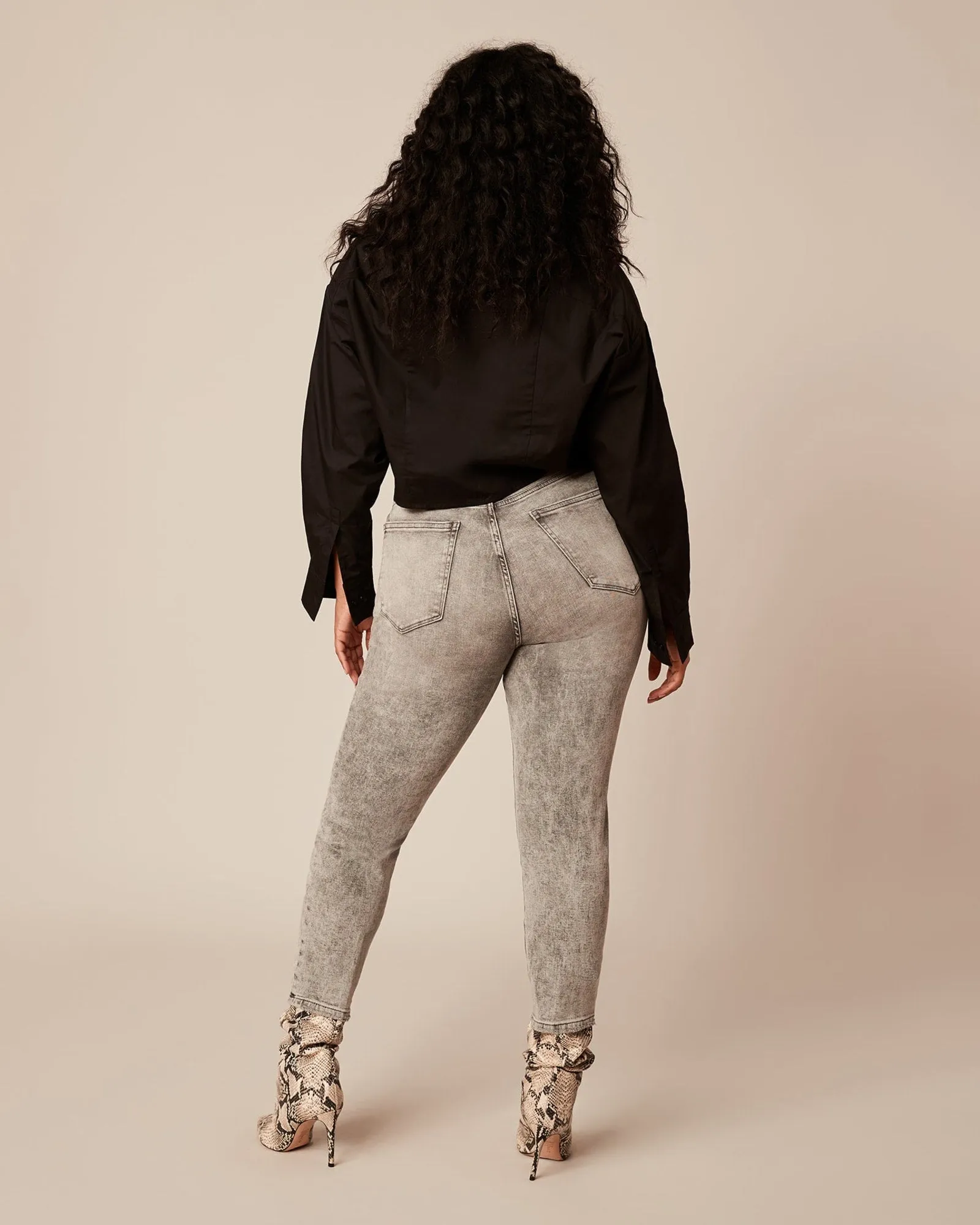 Florence Skinny Jean | Charcoal Grey