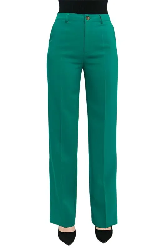 Formal Straight Leg Blazer Pants