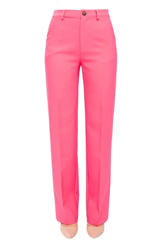 Formal Straight Leg Blazer Pants
