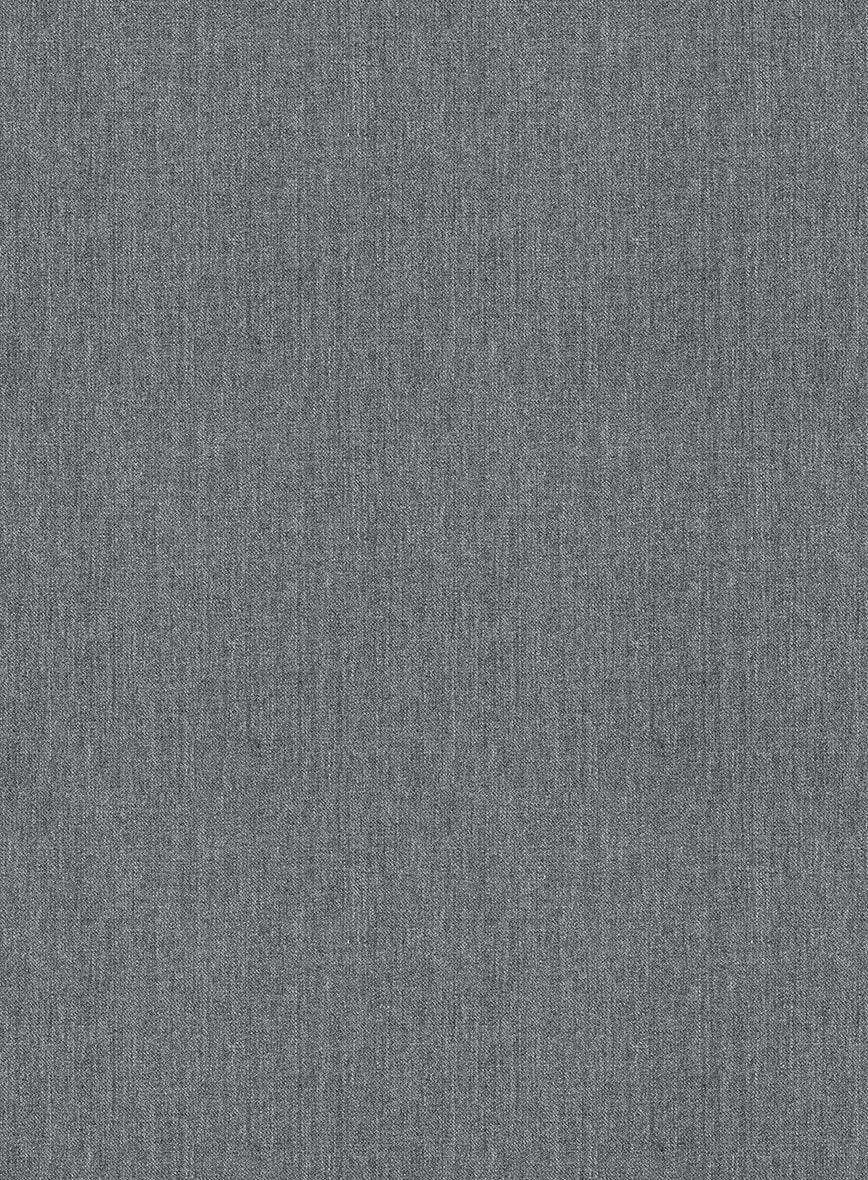Frosted Mid Gray Terry Rayon Pants