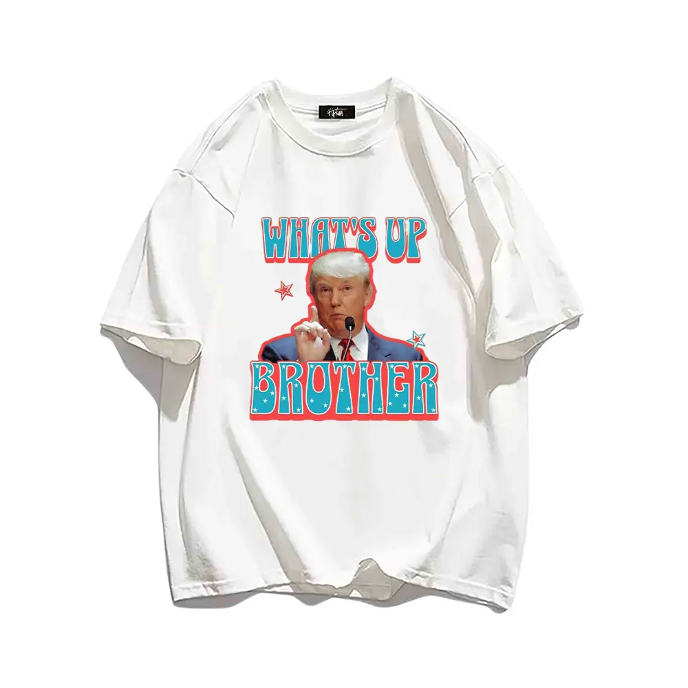 “Funny Character American Letter Microphone” T-shirt