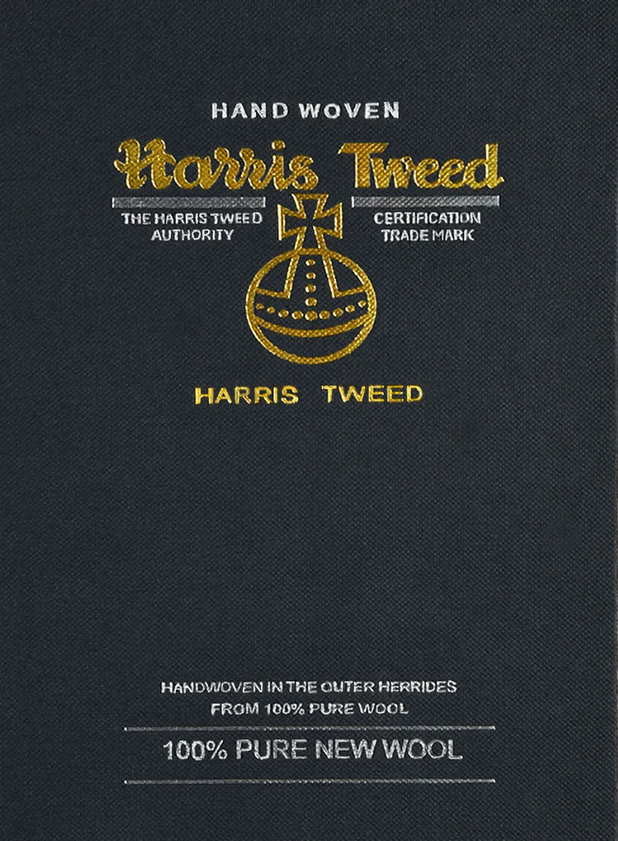 Harris Tweed Navy Speckled Pants
