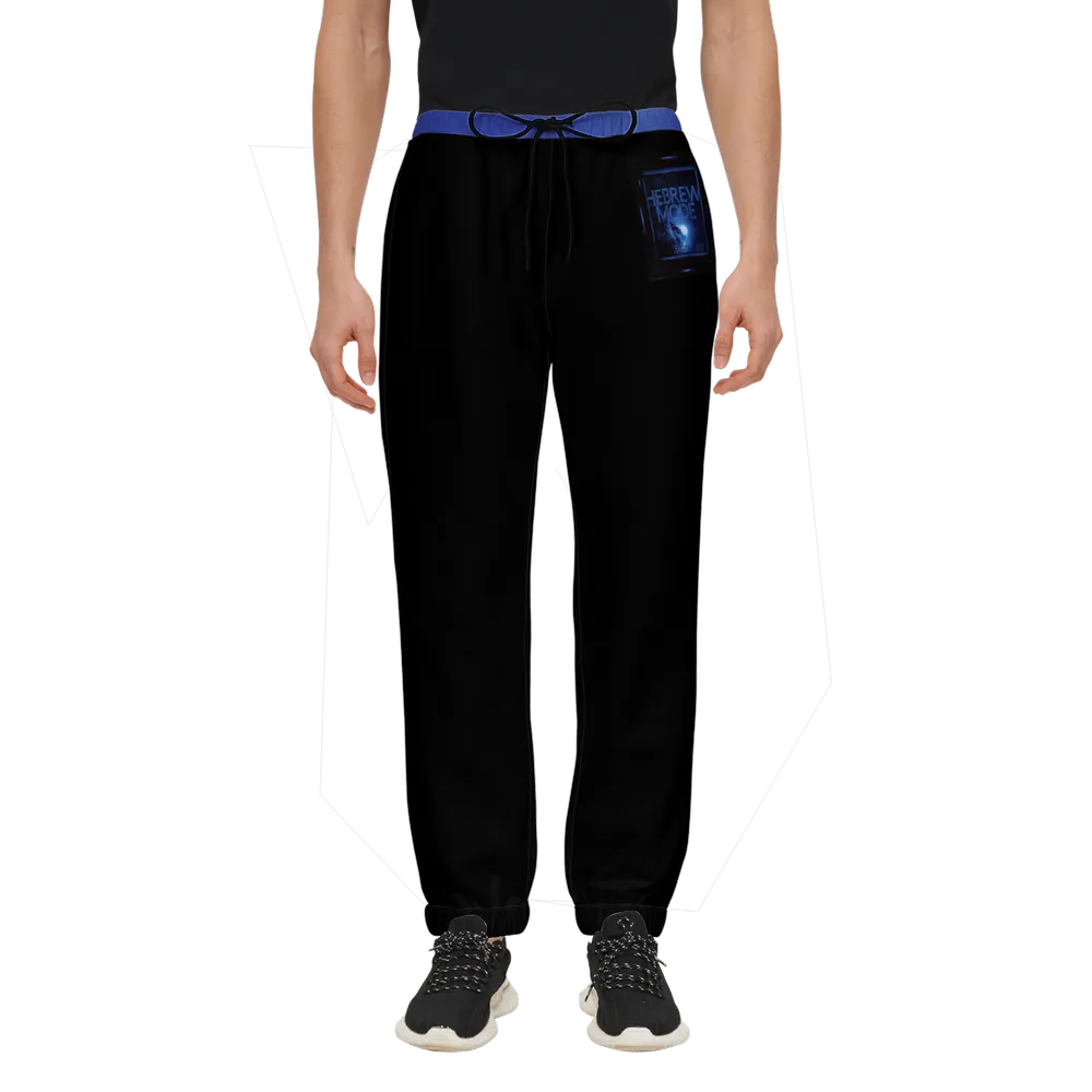 Hebrew Mode - On 01-06 Designer Casual Fit Unisex Sweatpants