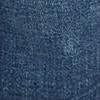 High-Waisted Boyfriend Capri Jeans - Blue Honey