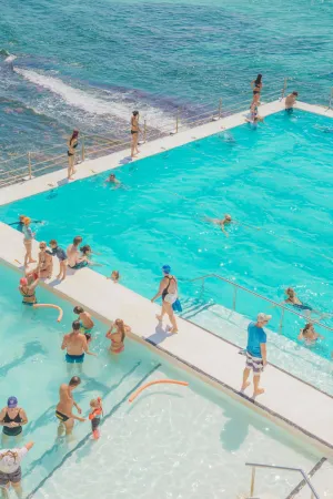 Icebergs Pool Bondi Beach Sydney - Australia Photo and Painting Collection - Life Size Posters