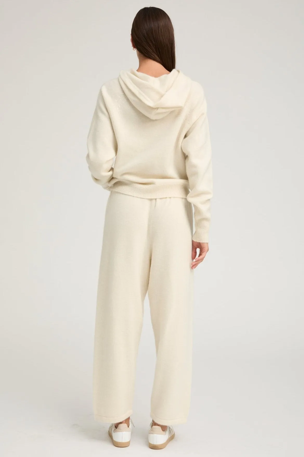 Ivory Cashmere Sweatpants