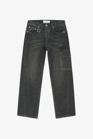 JEANS SIDE POCKET BLACK