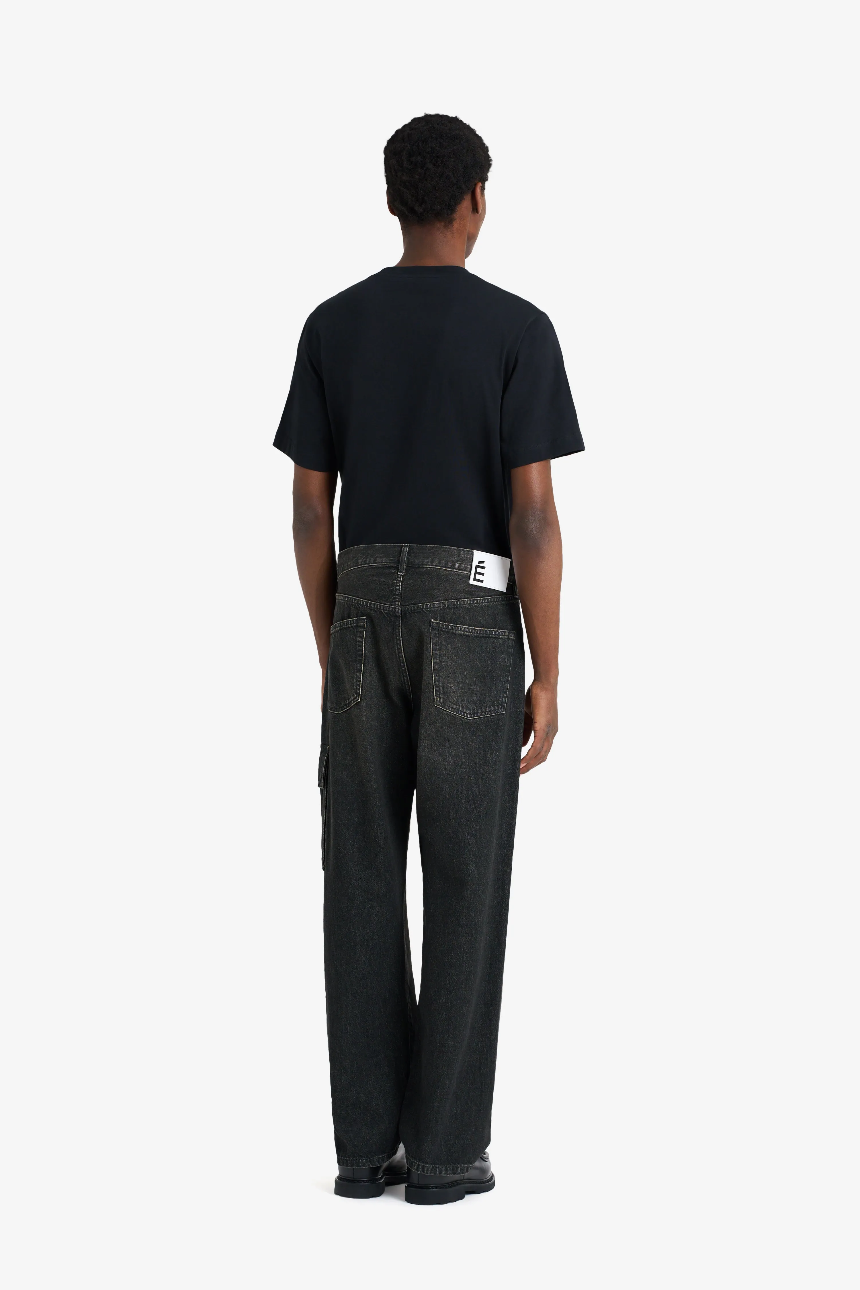 JEANS SIDE POCKET BLACK