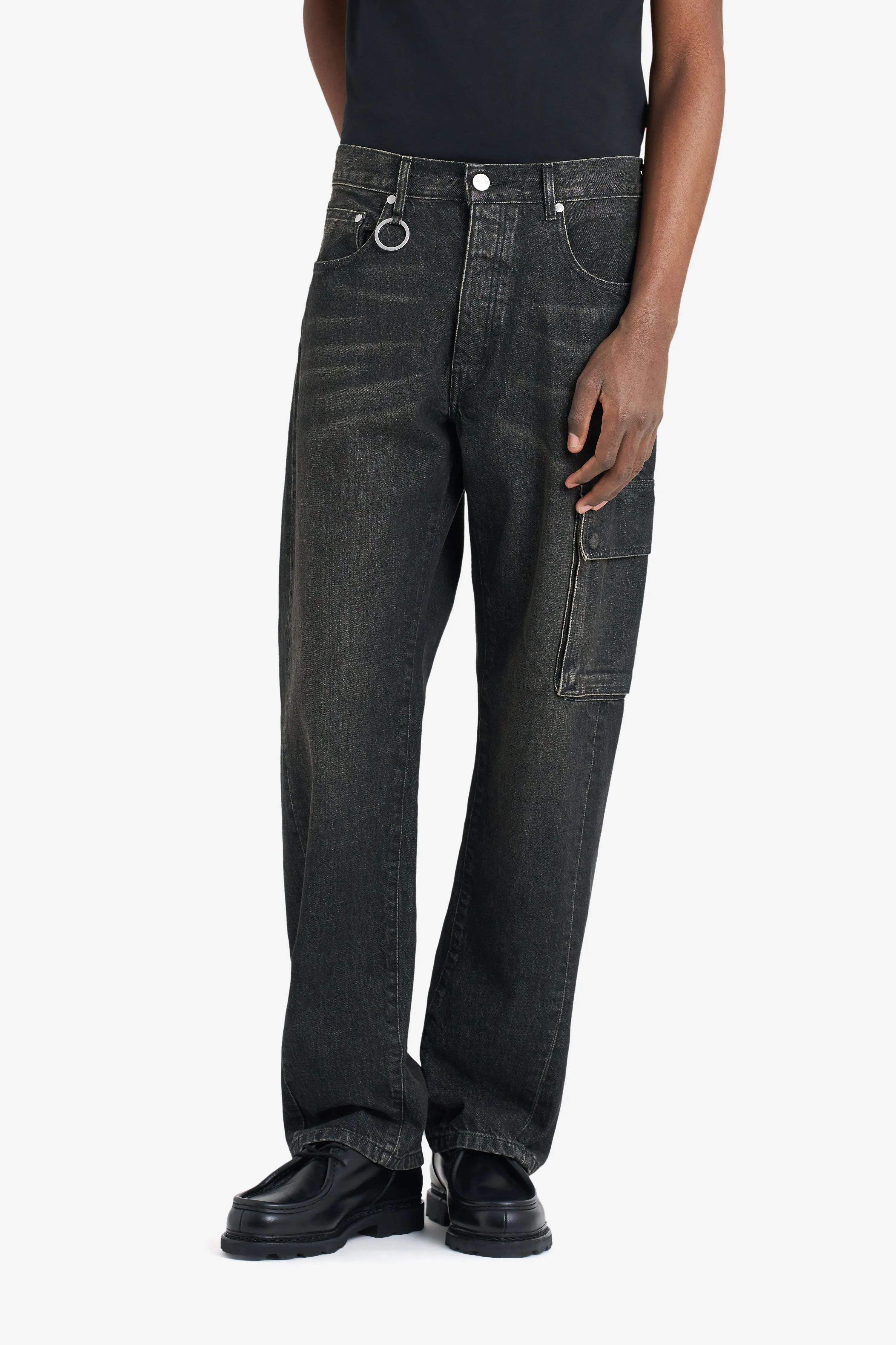 JEANS SIDE POCKET BLACK