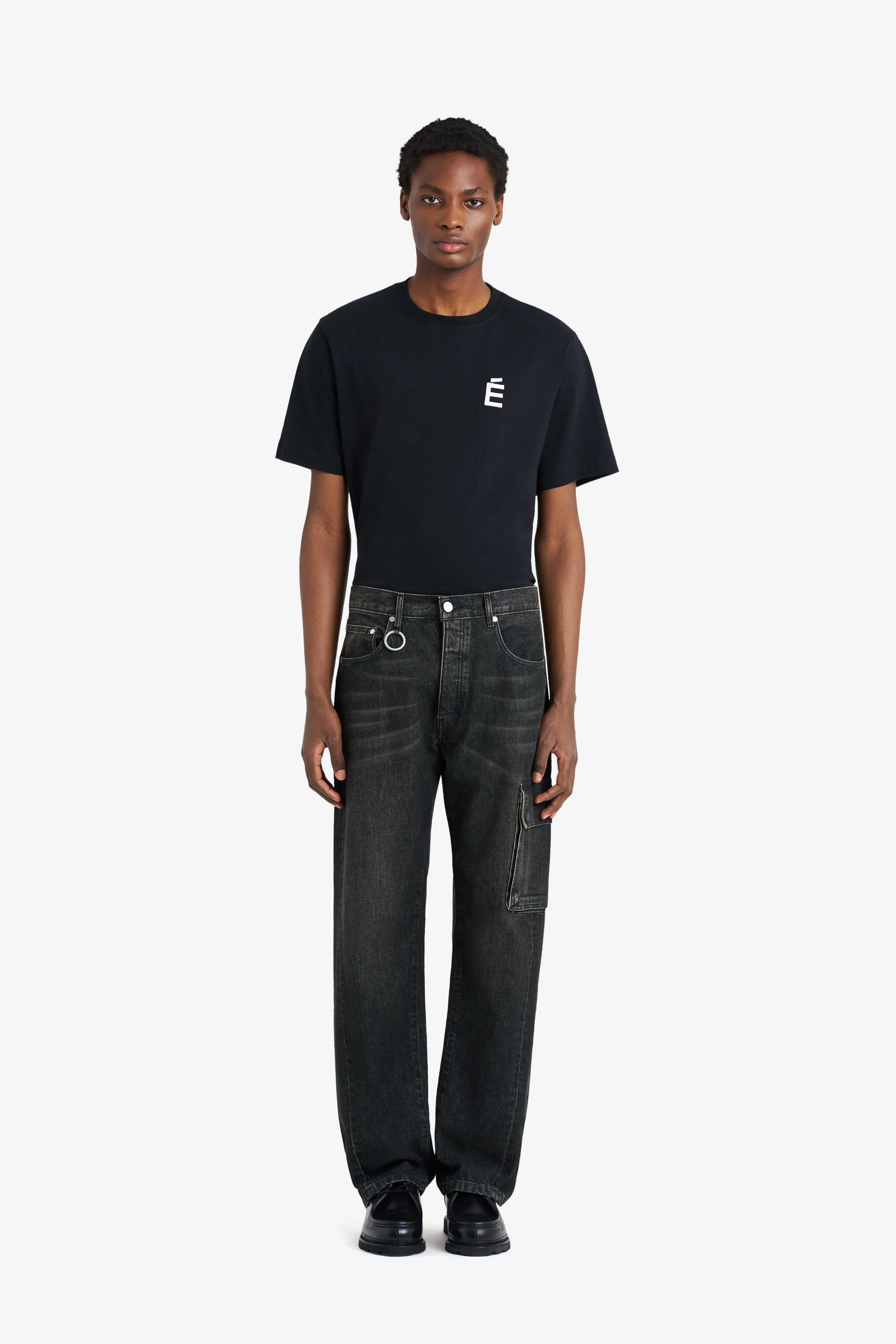 JEANS SIDE POCKET BLACK