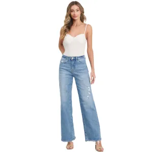 Jelly Jeans High Rise Wide Leg Classic Blue Wash Size 25, 26, 27, 28, 29, 31