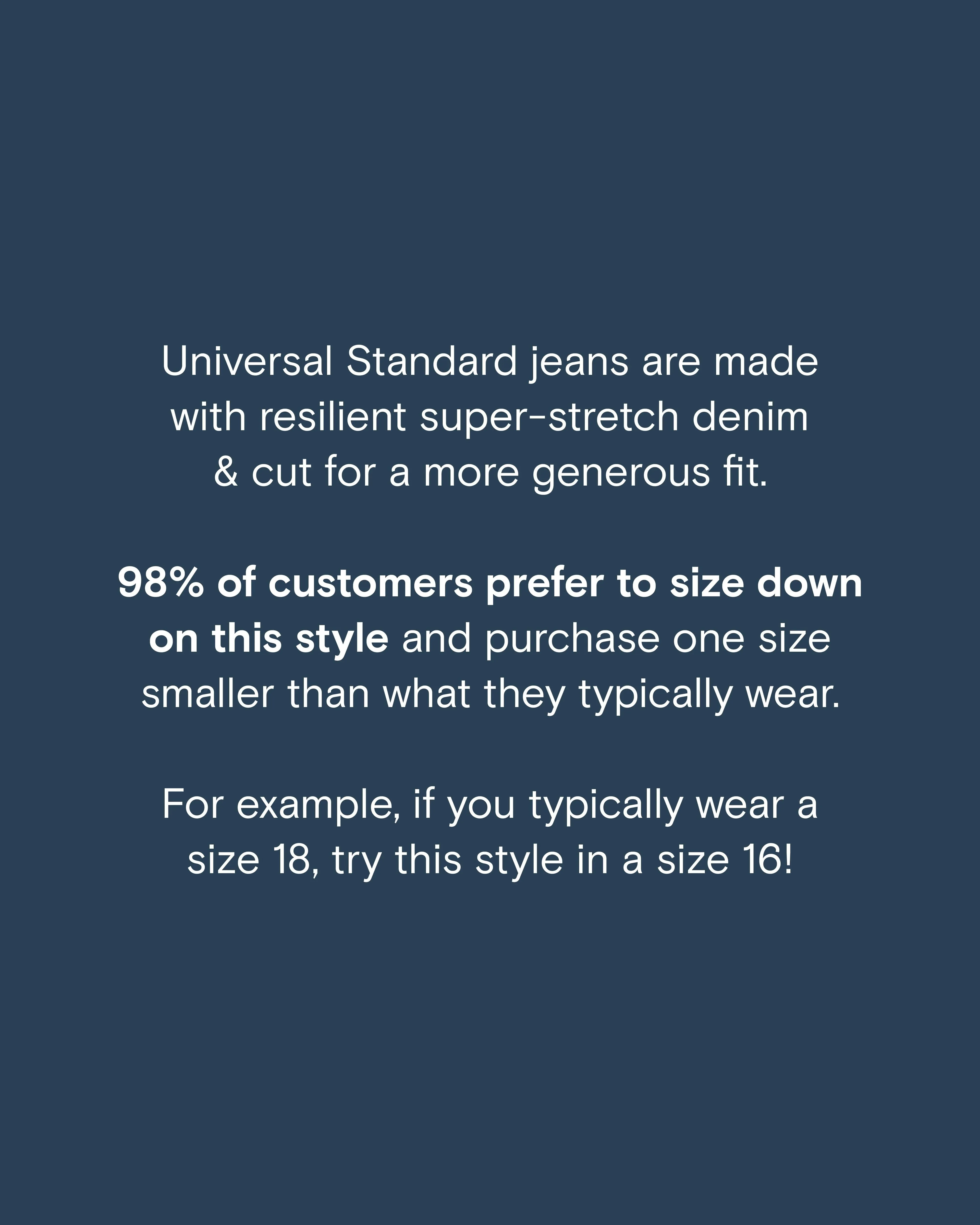 Katie High Rise Crossover Jeans - Distressed Vintage Indigo Wash