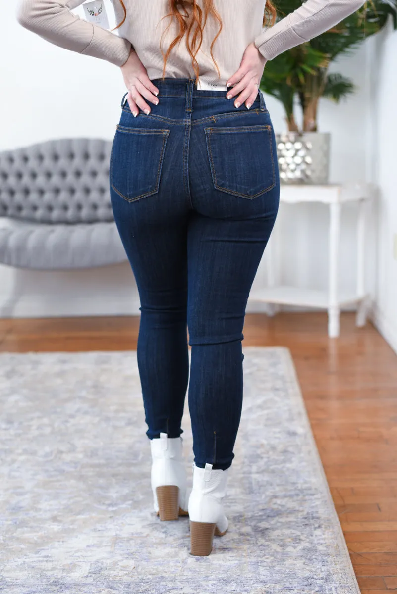 Lavinia High Rise Skinny Back Phone Pocket Judy Blue Jeans