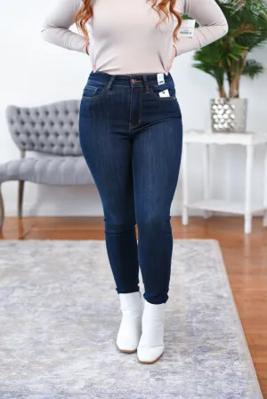 Lavinia High Rise Skinny Back Phone Pocket Judy Blue Jeans