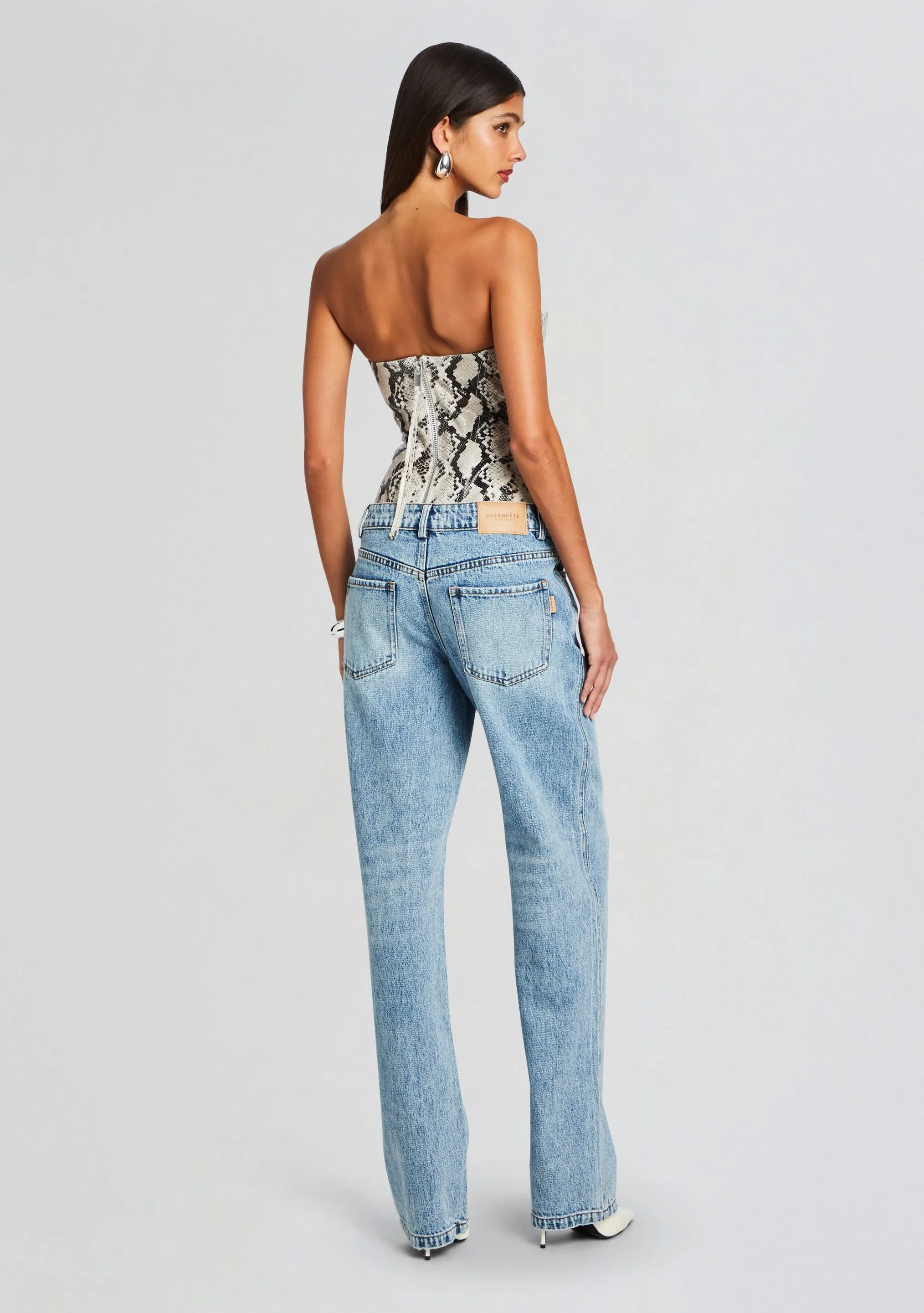Leonie Leather Top
