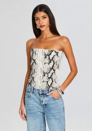 Leonie Leather Top