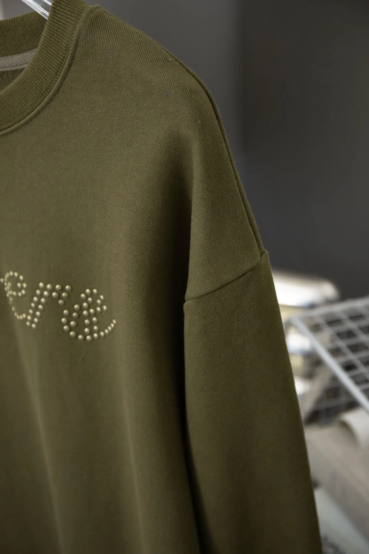 Louis Vuitton Green Cotton Signature Sweatshirt