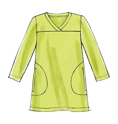 M6474 Misses'/Women's Top, Tunic, Gowns and Pants